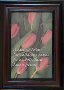 Framed inspirational print — Mother's Day (second piece)